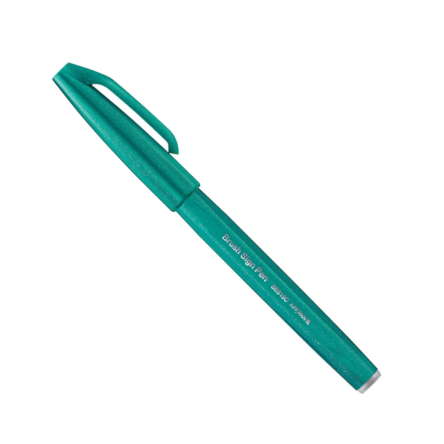 Pentel Arts Brush Sign Pen Turquoise Green Ink