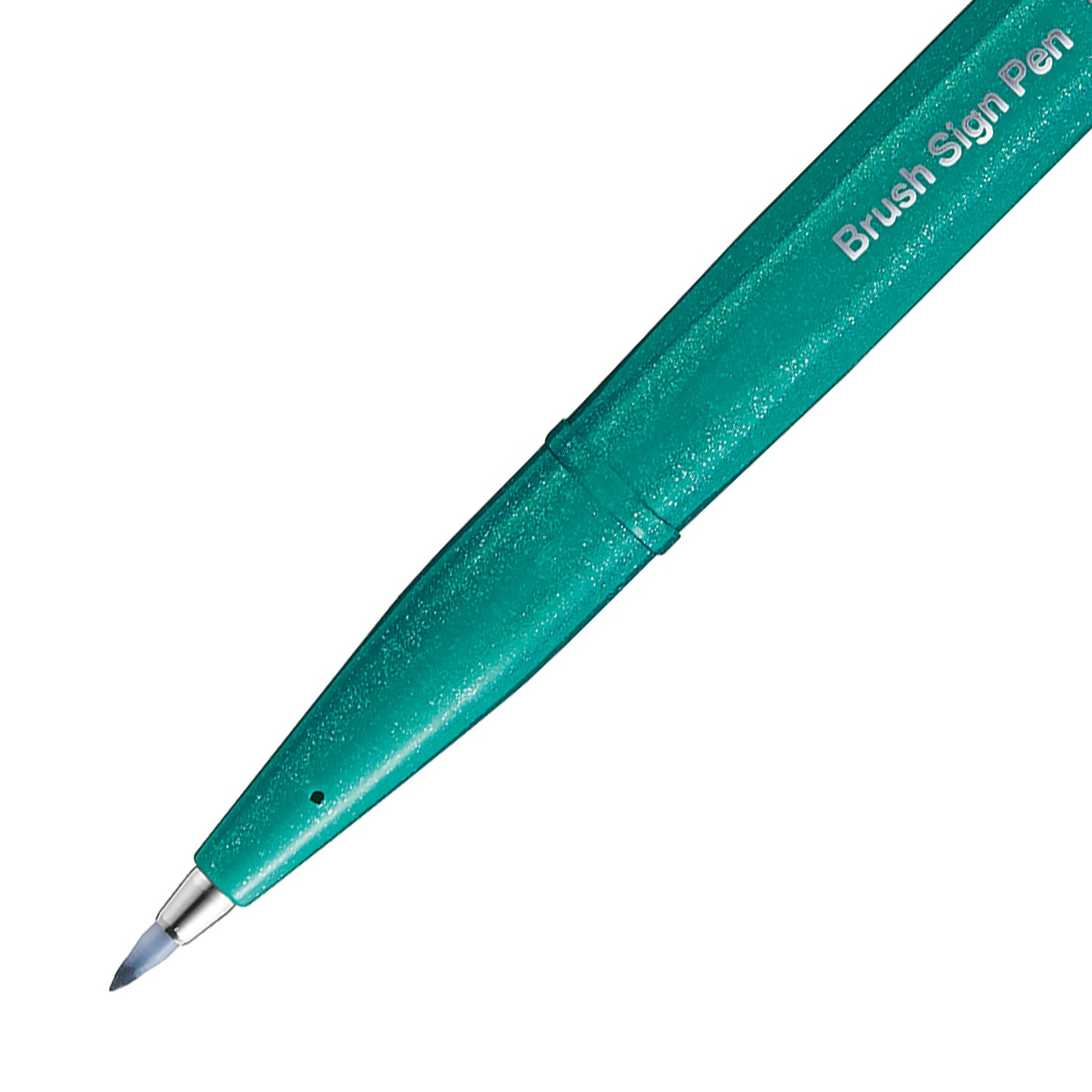 Pentel Arts Brush Sign Pen Turquoise Green Ink