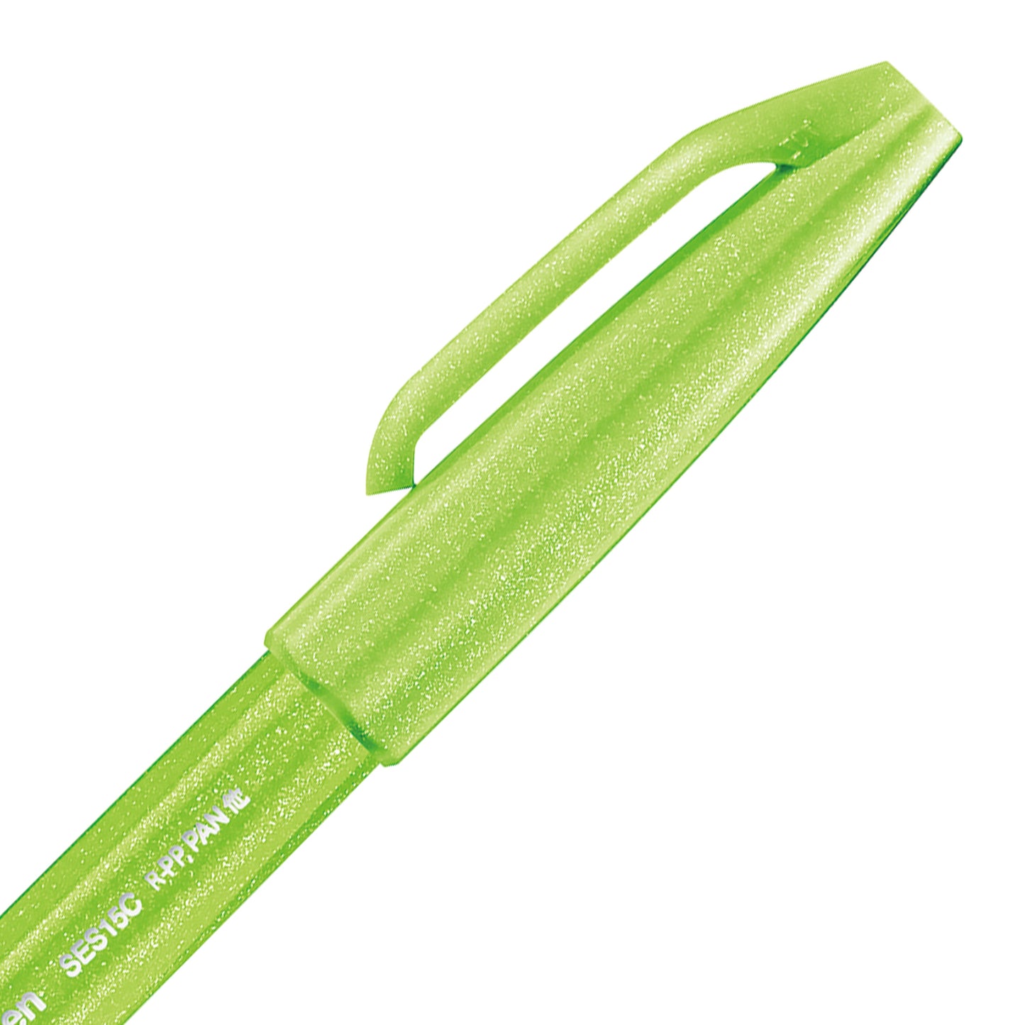 Pentel Arts Brush Sign Pen Light Green Ink