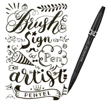Pentel Arts Brush Sign Pen Artist Ultra Fine Brush Set 1