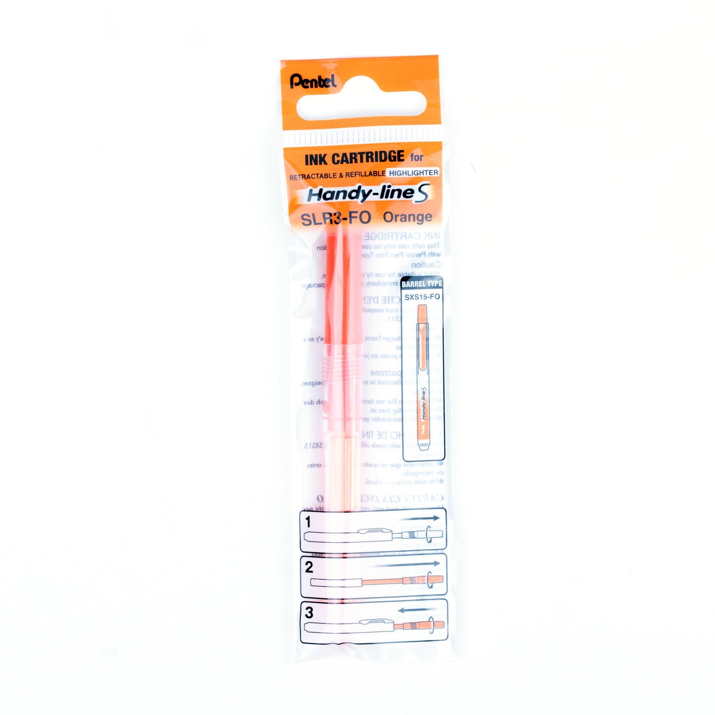 Orange Highlighter Refill For SXS15, SLW11