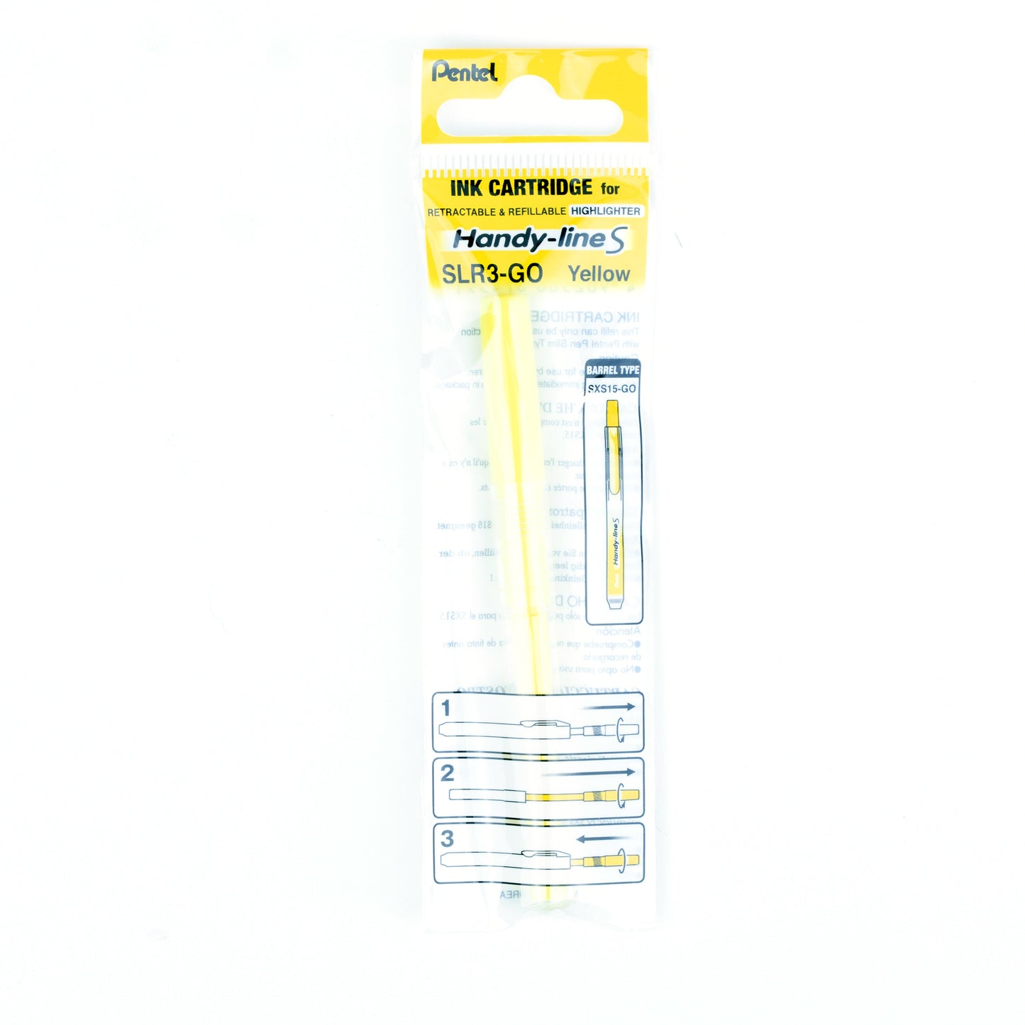 Fluorescent Light Green Ink Highlighter Refill for Handly-Line (SXS15) and Illumina Flex (SLW11)