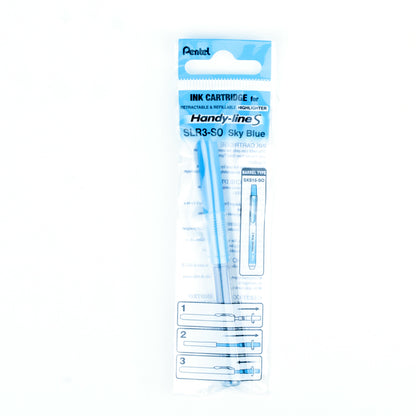 Fluorescent Sky Blue Ink Highlighter Refill for Handly-Line (SXS15) and Illumina Flex (SLW11)