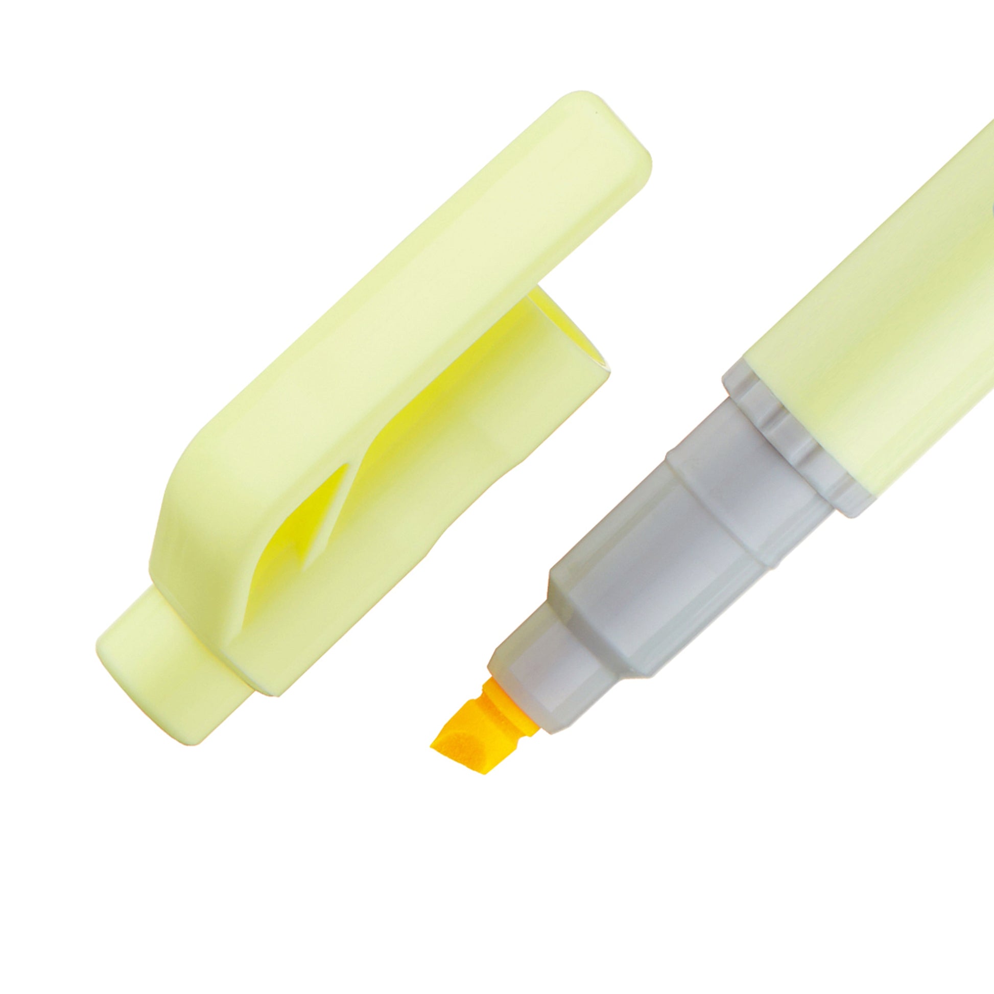 Pastel Yellow Ink Illumina Flex Liquid Highlighter Dual Tip Chisel and Bullet