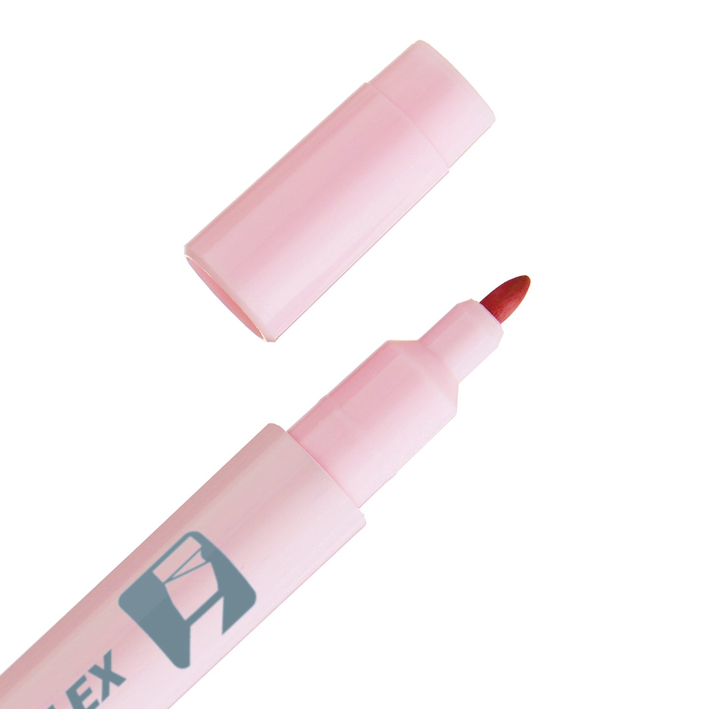 Pastel Pink Ink Illumina Flex Liquid Highlighter Dual Tip Chisel and Bullet