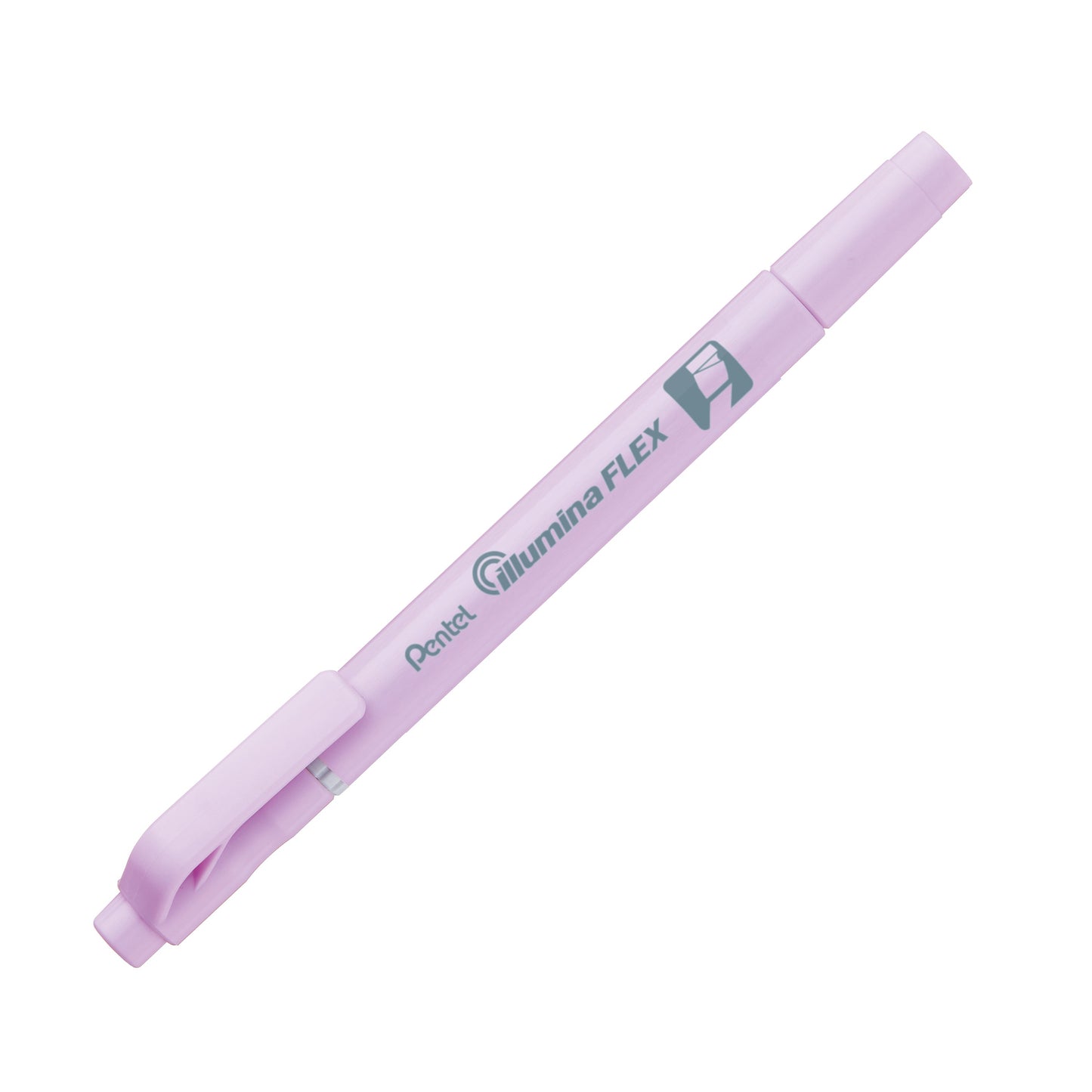 Pastel Violet Ink Illumina Flex Liquid Highlighter Dual Tip Chisel and Bullet