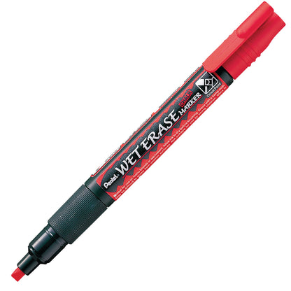 Red Ink Pentel Arts Wet Erase Chalk Marker Small Chisel Tip