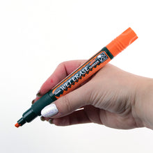 Wet Erase Chalk Marker Small Chisel Tip Orange