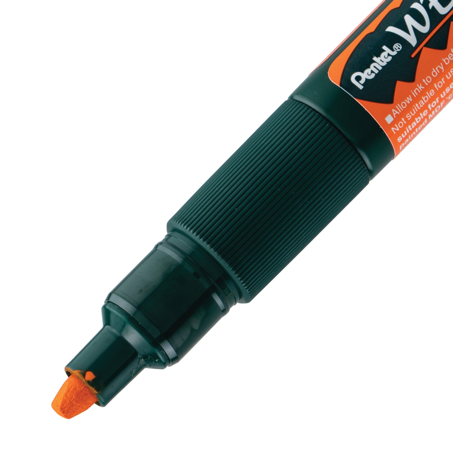 Orange Ink Pentel Arts Wet Erase Chalk Marker Small Chisel Tip