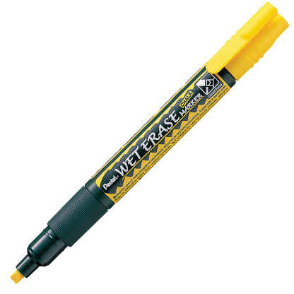 Yellow Ink Pentel Arts Wet Erase Chalk Marker Small Chisel Tip