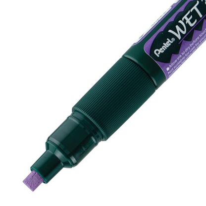 Violet Ink Pentel Arts Wet Erase Chalk Marker Small Chisel Tip