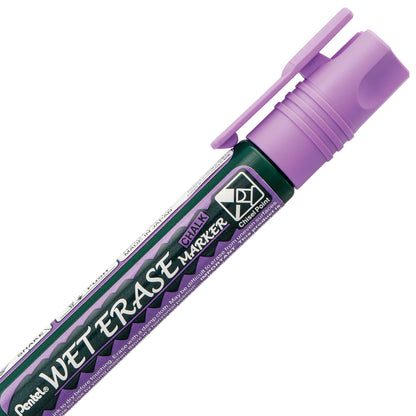 Violet Ink Pentel Arts Wet Erase Chalk Marker Small Chisel Tip