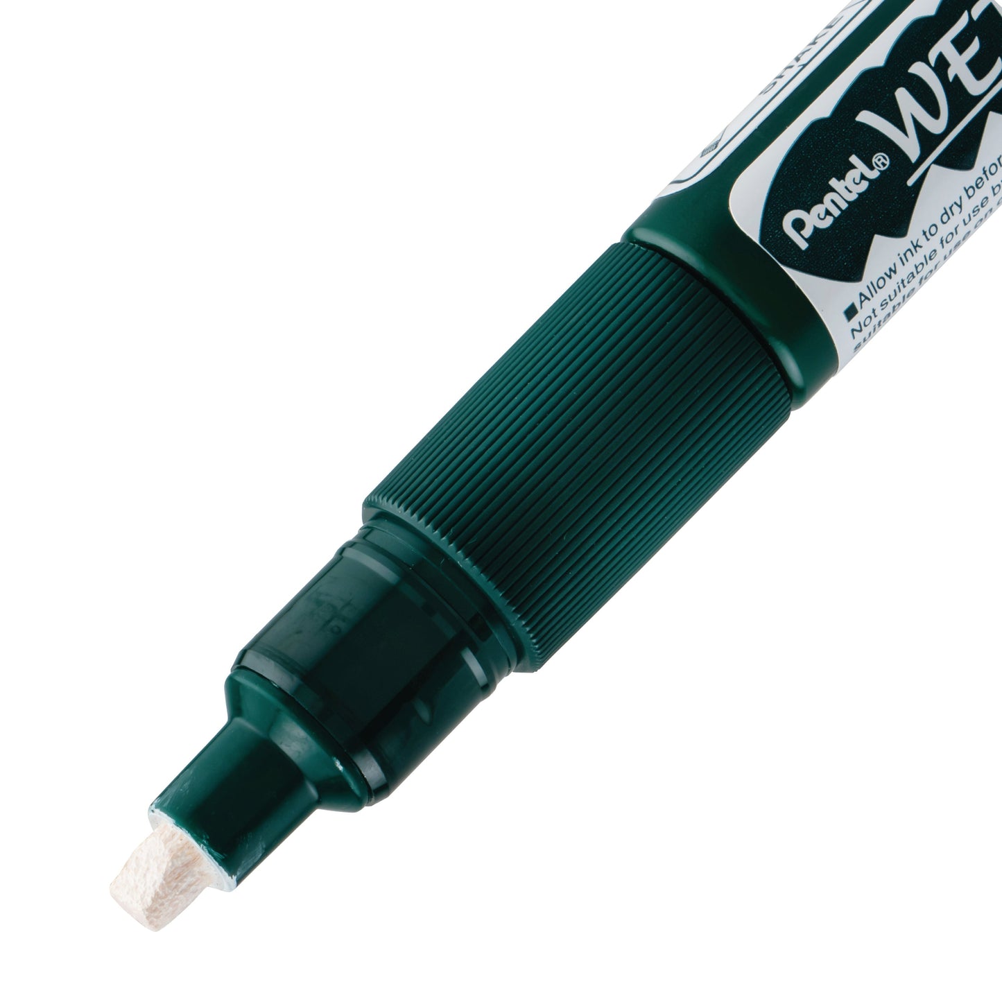 White Ink Pentel Arts Wet Erase Chalk Marker Small Chisel Tip