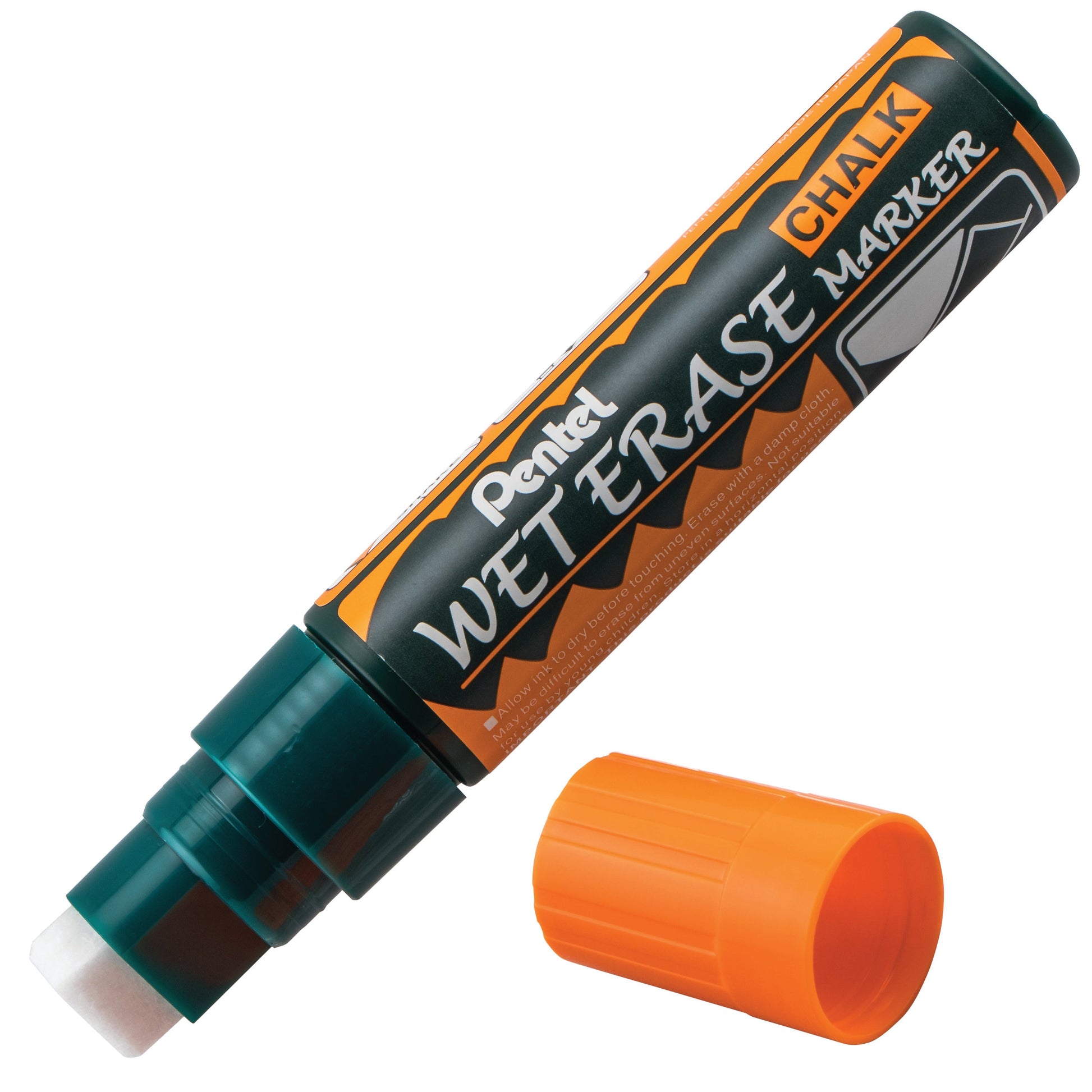 Wet Erase Chalk Marker Jumbo Chisel Tip Red