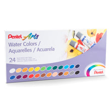 Pentel Arts Watercolours Assorted 24 Colour Pack