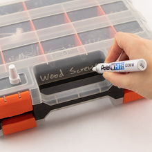 Pentel White Permanent Marker 3.9mm Medium Point - Quick Drying White, China Clay Pigment