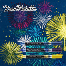 Pentel Dual Metallic Brush Pen Set 1 – 3 Colors (Black, Green, Orange) Pentel Stationery of Canada