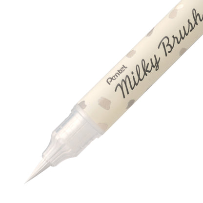 Pentel Arts Milky Brush White 1pc Pack