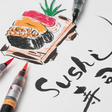 Pentel Arts Colour Brush Black 