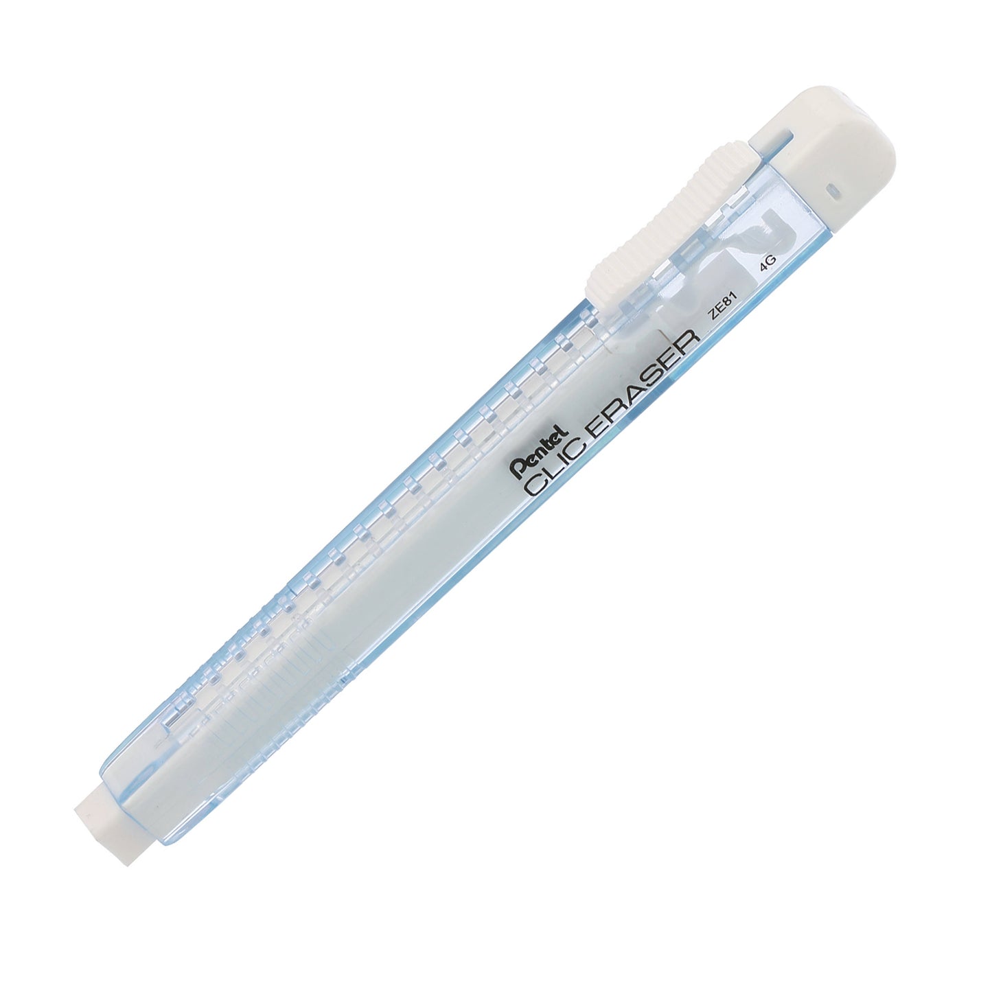 Pentel CLIC ERASER White Transparent Barrel