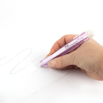 Pentel CLIC ERASER Violet Transparent Barrel