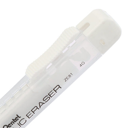 Pentel CLIC ERASER White Transparent Barrel