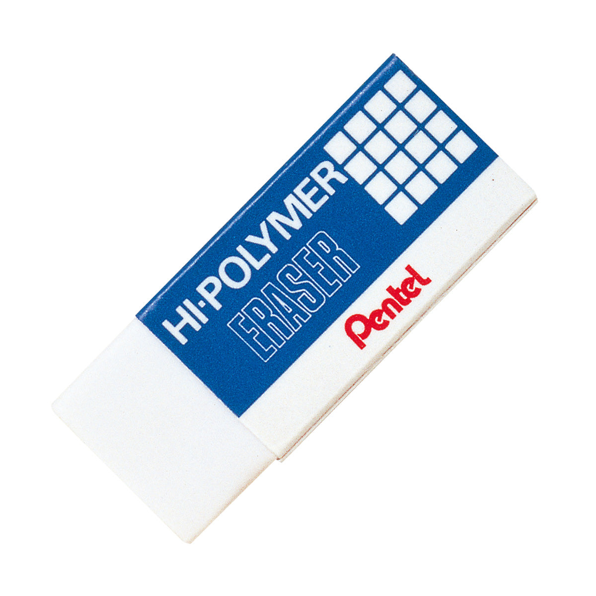 Hi-Polymer High Quality Large White Block Eraser with Protective Sleeve