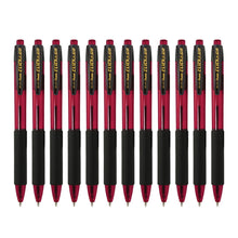 Click-N-Go Retractable Ballpoint Pen 1.0mm Red 12 pcs Set Pentel Stationery of Canada