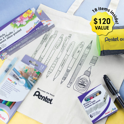 Mystery pack 3 – Pentel Creative Secrets (18 items inside)