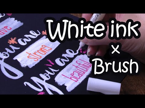 Pentel Arts Milky Brush - White
