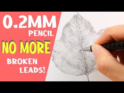 Pentel Orenz Retractable Mechanical Pencil 0.2mm - White Barrel